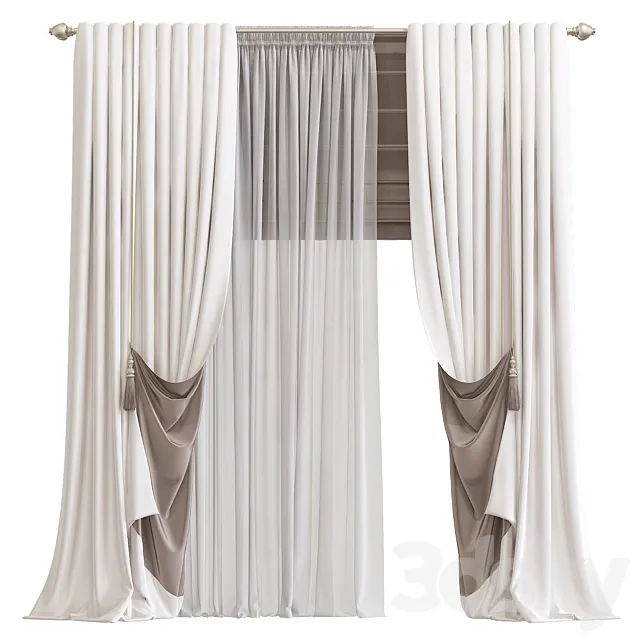 Curtain 856 3DS Max Model