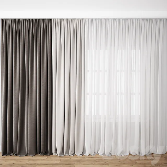 Curtain 86 3ds Max