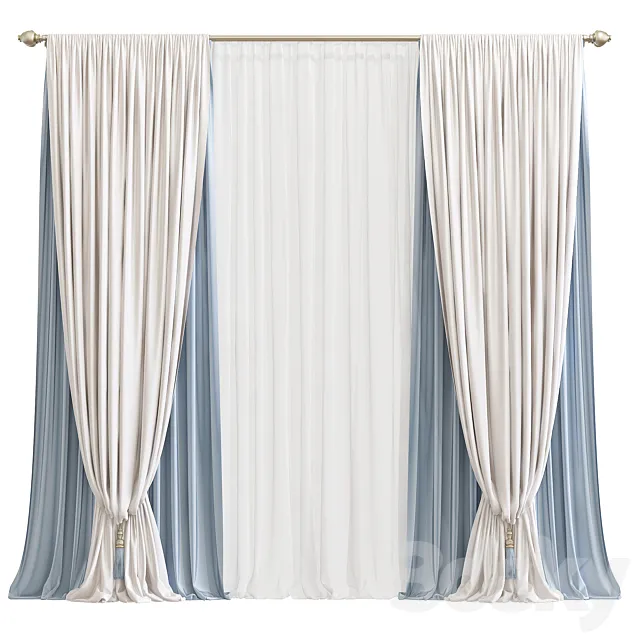 Curtain 860 3DS Max Model