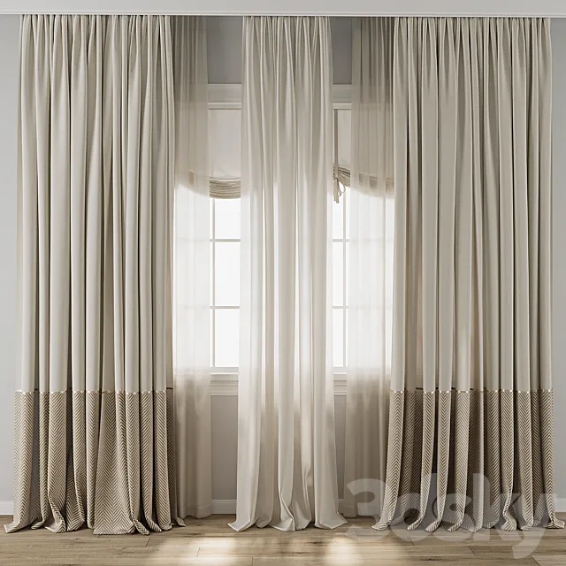 Curtain 878 3ds Max