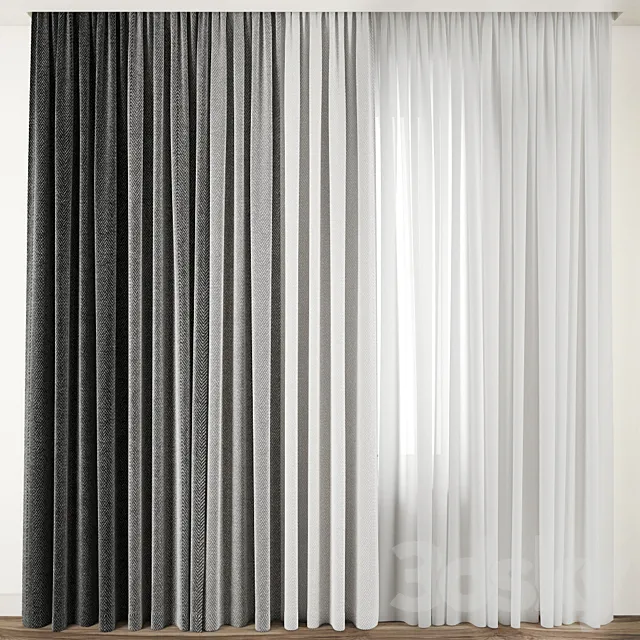 Curtain 88 3DS Max Model