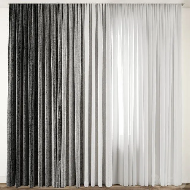 Curtain 88 3dsMax Model