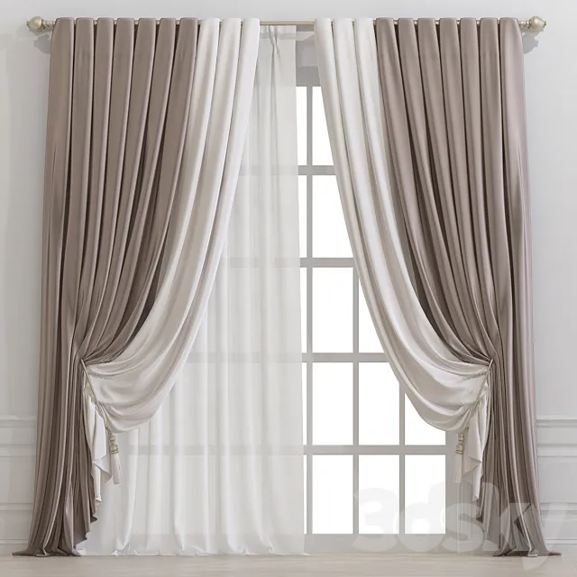 Curtain 887 3ds Max