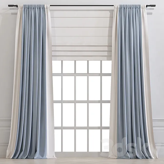 Curtain 889 3DS Max Model