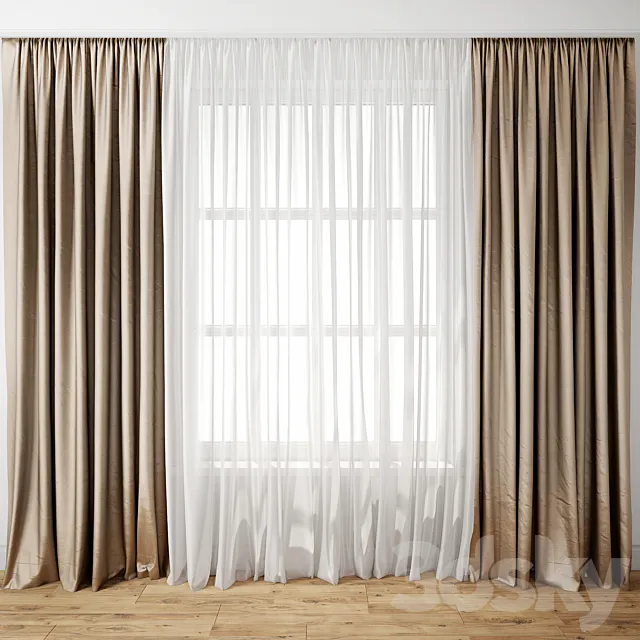 Curtain 89 3DSMax File