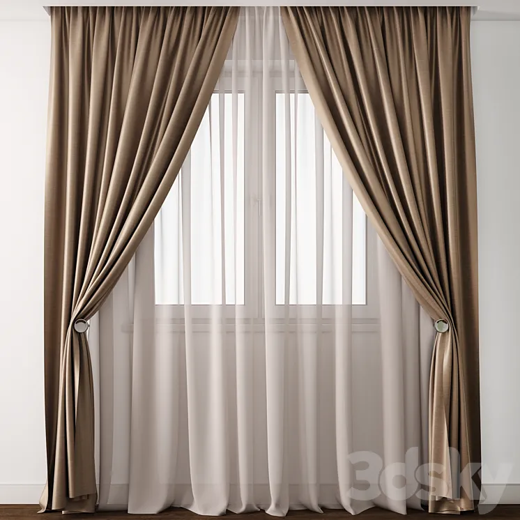 Curtain 9 3DS Max