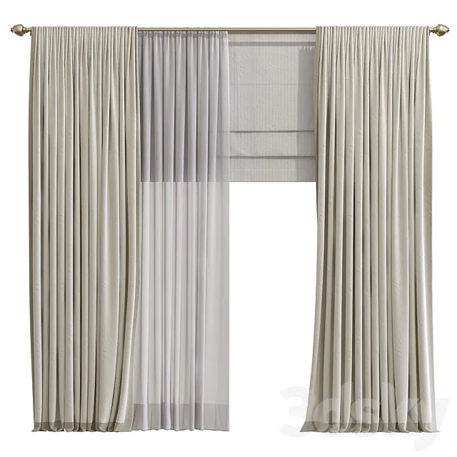 Curtain 906 3ds Max