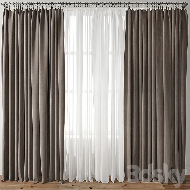 Curtain 91 3DS Max