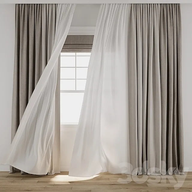 Curtain 914 3ds Max