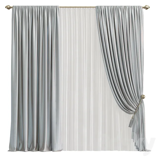 Curtain 915 3DS Max Model