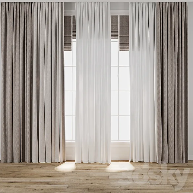 Curtain 938 3ds Max