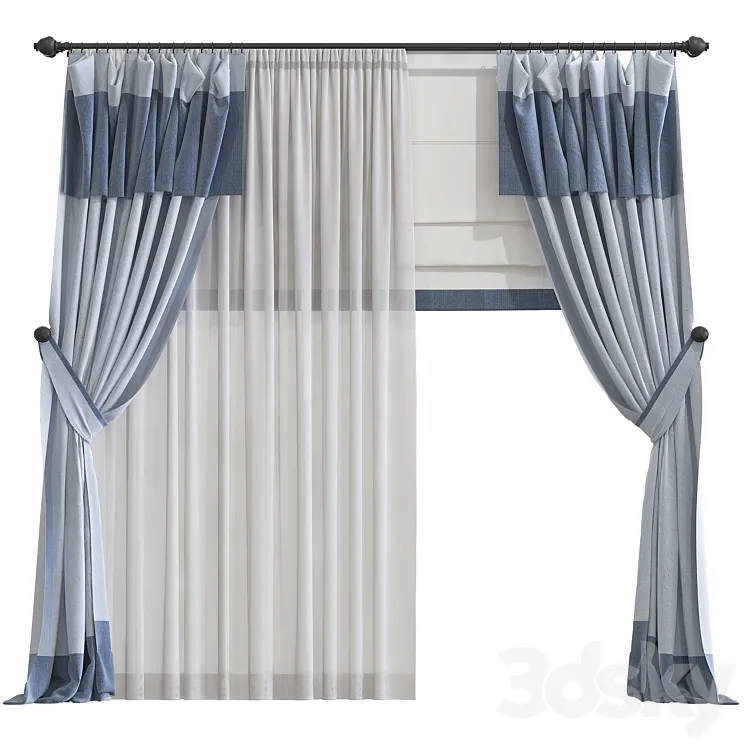 Curtain 945 3DS Max Model