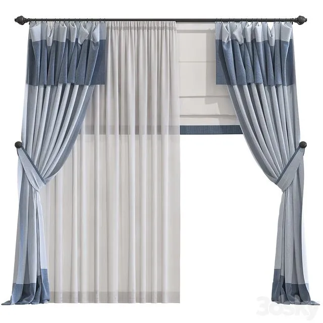 Curtain 945 3dsMax Model