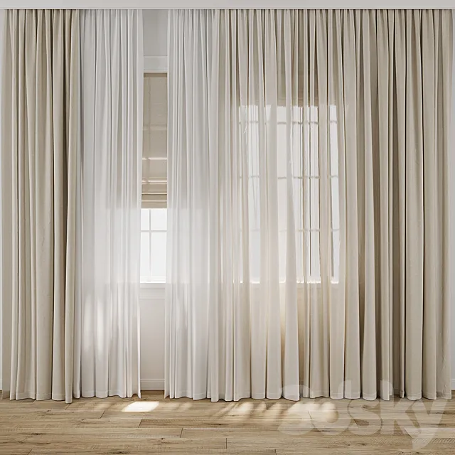 Curtain 966 3ds Max