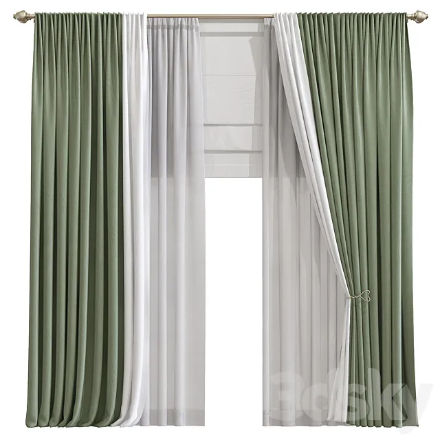 Curtain 967 3ds Max
