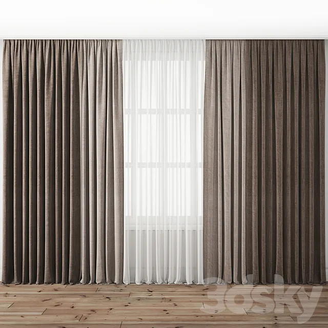 Curtain 97 3DS Max Model