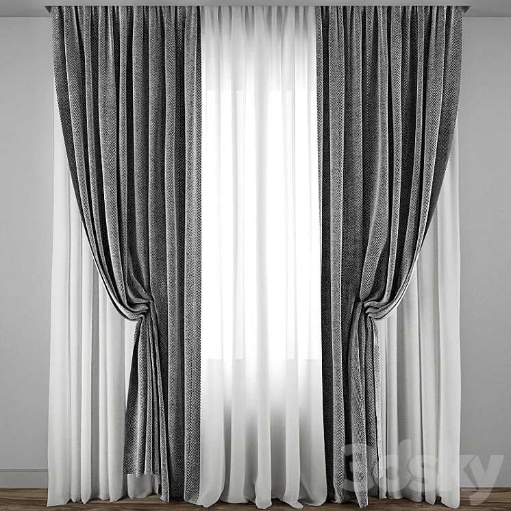 Curtain 97 3DS Max