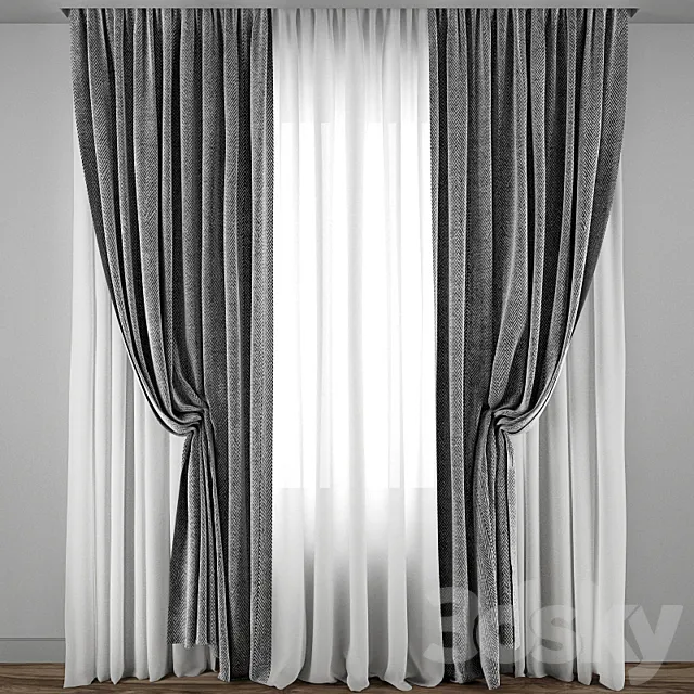 Curtain 97 3DSMax File