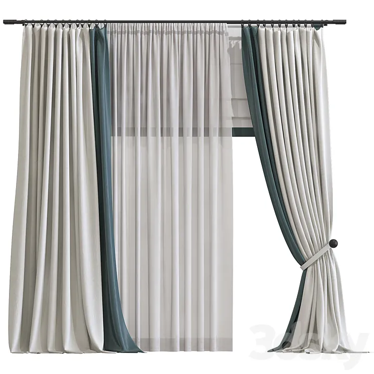 Curtain 989 3DS Max
