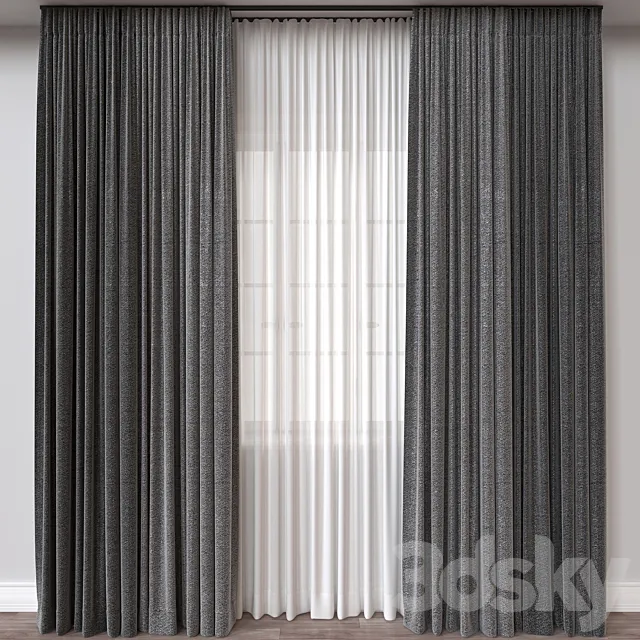 Curtain A125 3ds Max