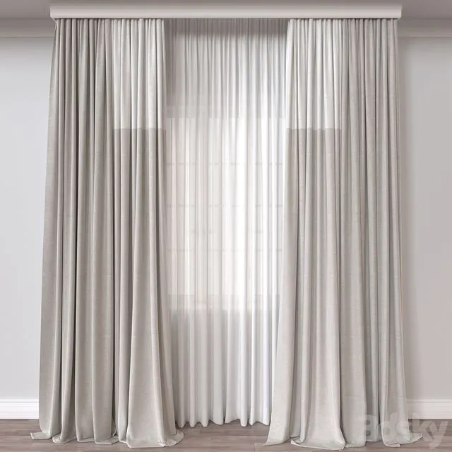 Curtain A295 3dsMax Model