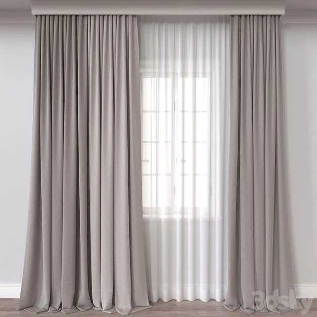 Curtain A351 3dsMax Model