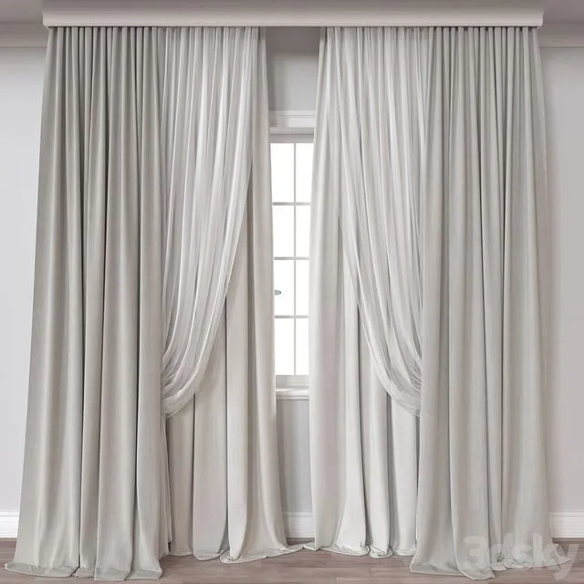 Curtain A410 3dsMax Model