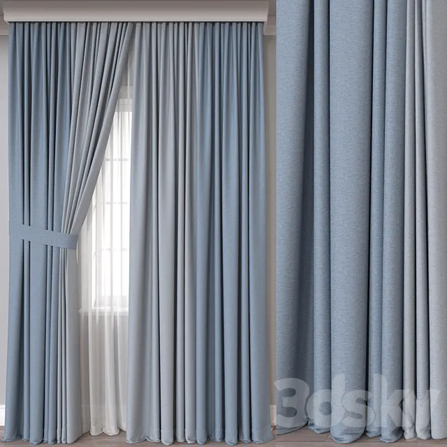 Curtain A460 3DS Max Model