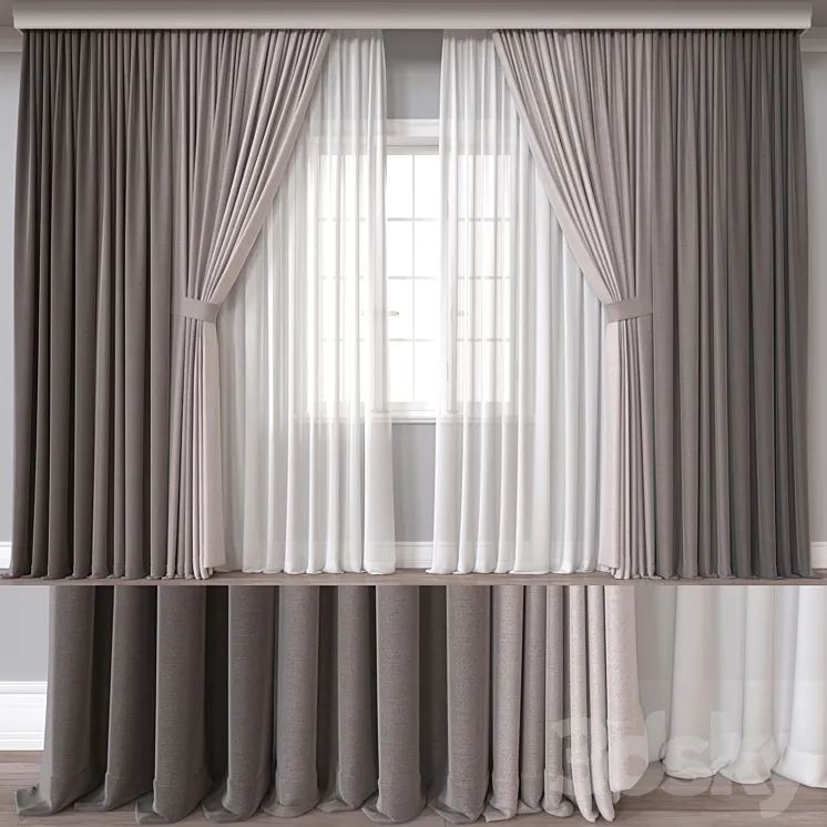 Curtain A479 3DS Max Model