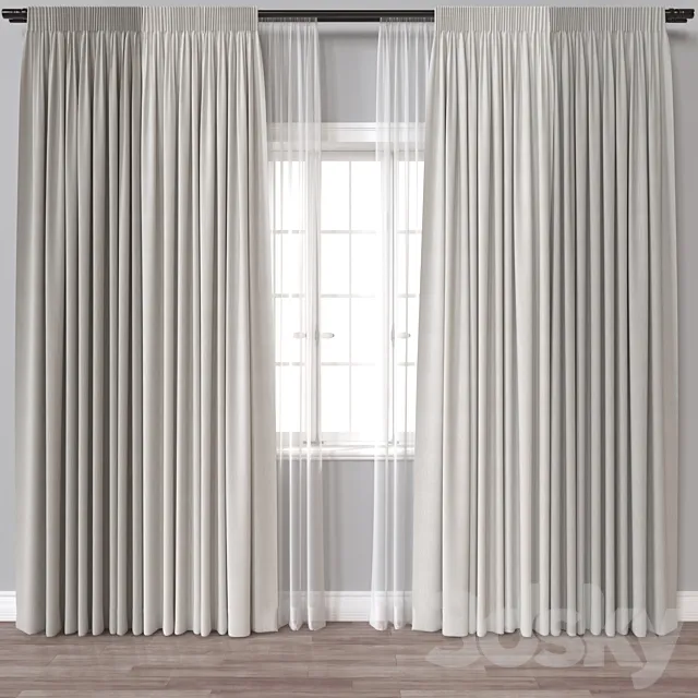 Curtain A480 3ds Max