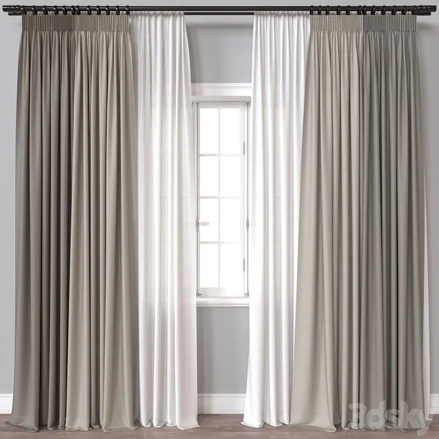 Curtain A528 3dsMax Model