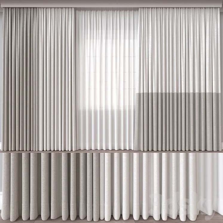Curtain A557 3DS Max