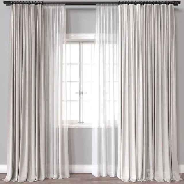 Curtain A570 3dsMax Model