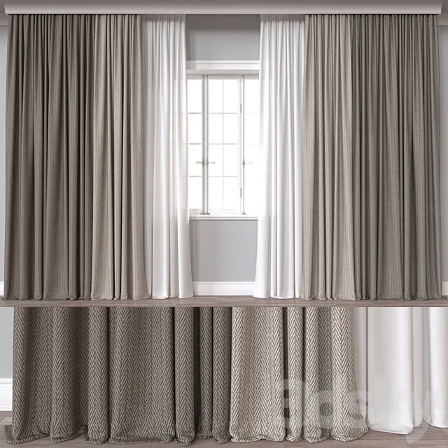 Curtain A653 3ds Max