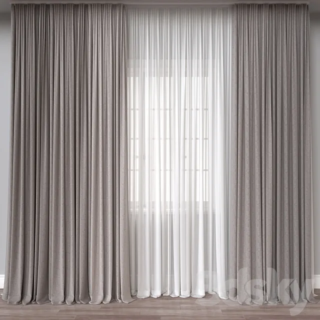Curtain A795 3ds Max