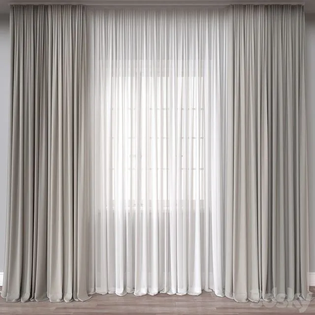 Curtain A869 3dsMax Model