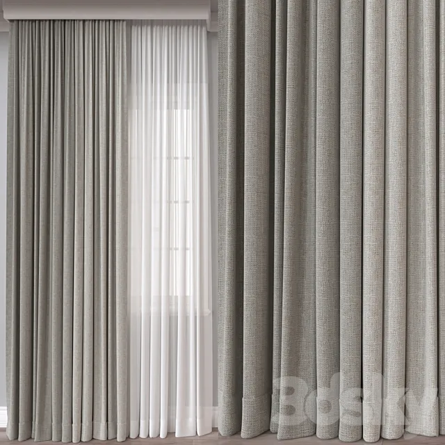 Curtain A876 3ds Max