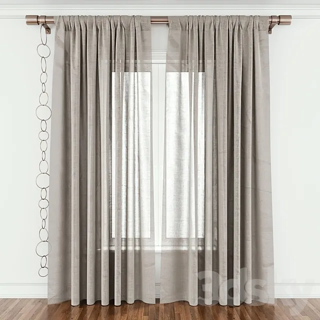 Curtain №20 3ds Max
