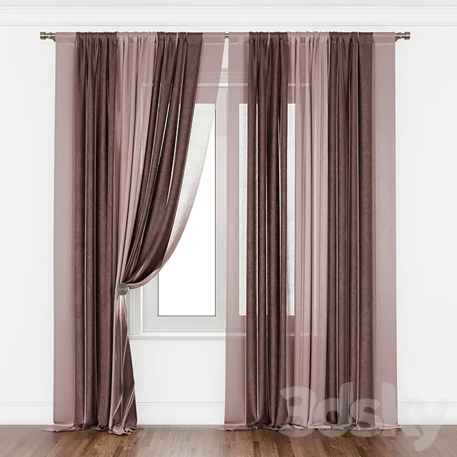 Curtain №26 3DS Max Model