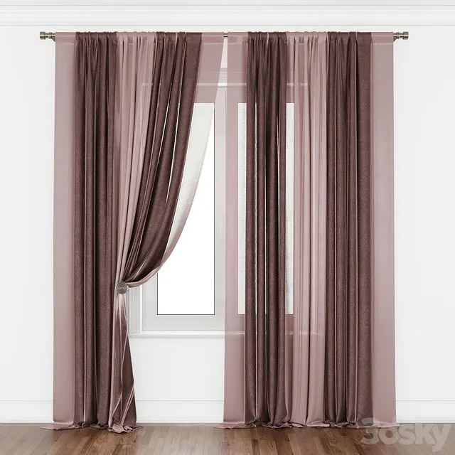 Curtain №26 3dsMax Model