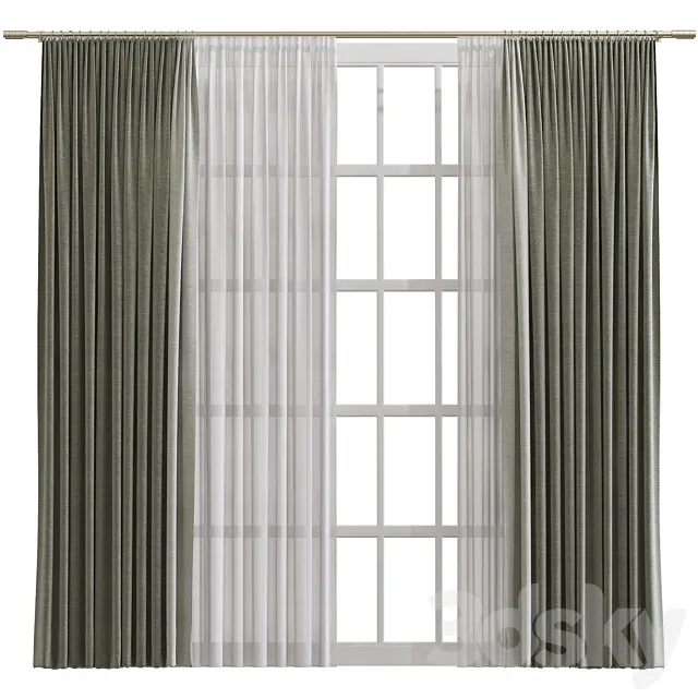 Curtain №511 3ds Max