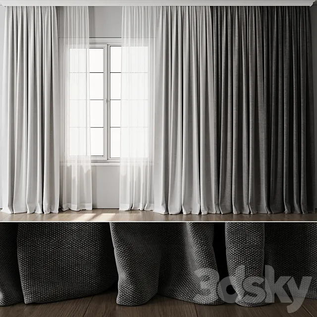 Curtain for Interior 101 3DS Max Model