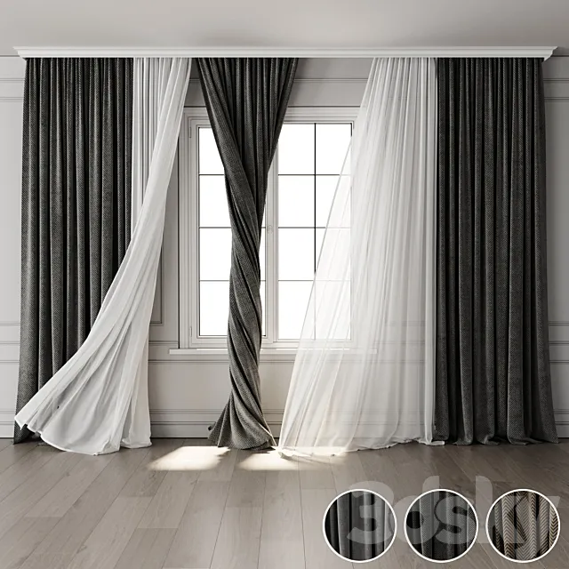 Curtain for Interior 123 3DS Max Model