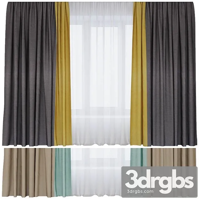 Curtain Model 4 3dsmax Download