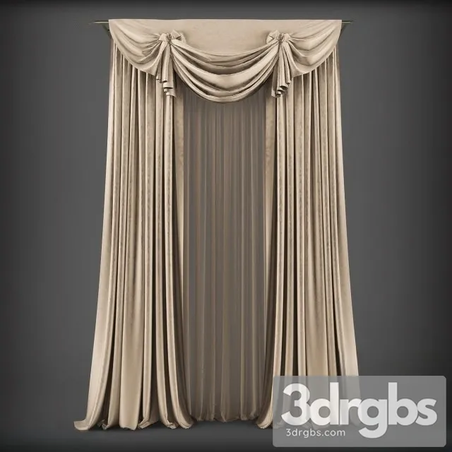 Curtain Neo Classical 3dsmax Download