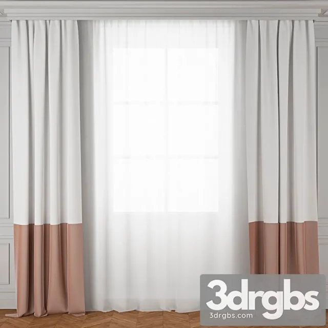 Curtain pink 3dsmax Download