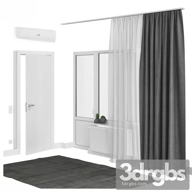 Curtain Room 3dsmax Download