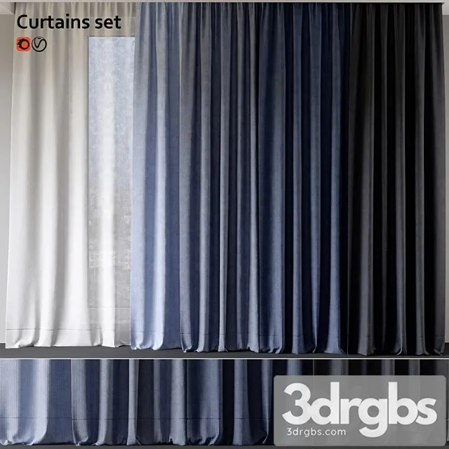 Curtain Set 6 3dsmax Download