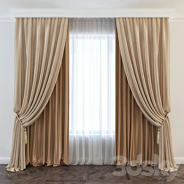 Curtain2 3DSMax File