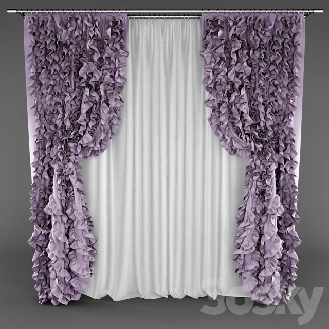 curtain_12 3DSMax File